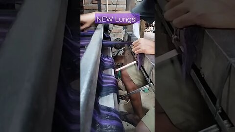 New Lungsi projects for assembly loom #shorts #viral #homemade #atbm #powerloom #tutorial
