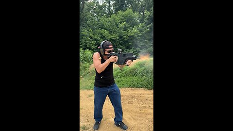 Kriss Vector with that fast trigger