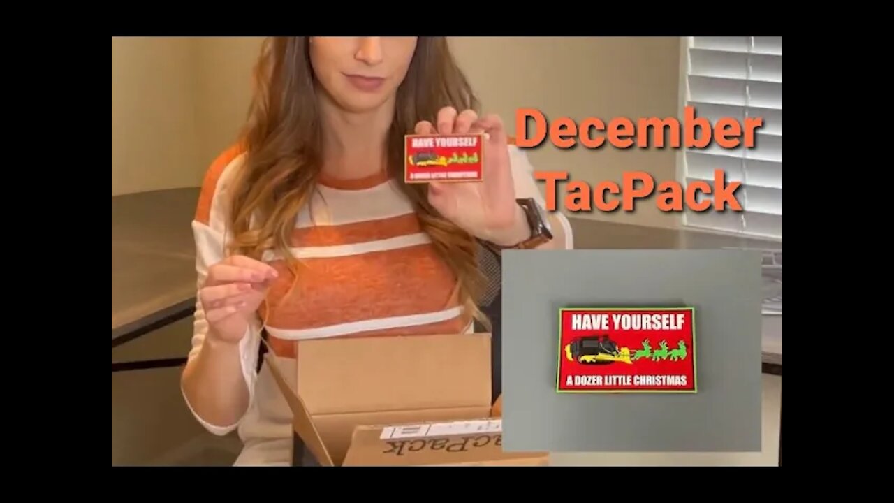 Unboxing December's TacPack