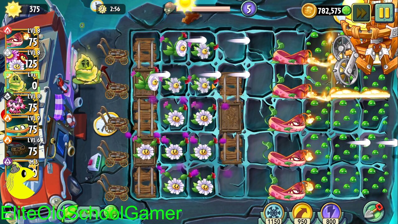 Plants vs Zombies 2 - Zomboss - Seedium Showcase - Blastberry Vine - April 2024