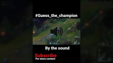 Guess the champion - League of legends | ep 7 #shorts #leagueoflegends #guess_the_champion