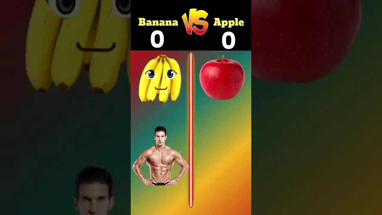 Apple Vs Banana ❓ #shorts #apple #banana