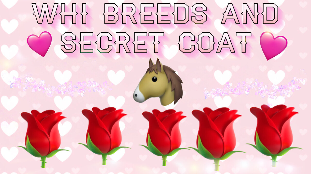 New Wild Horse Islands Valentine's Update Breeds And Secret Coat