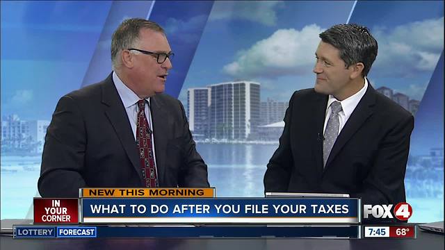 What to do after you file your taxes