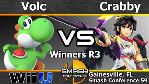 Volc (Yoshi) vs. Crabby (Dark Pit) - Winners R3 - SC59