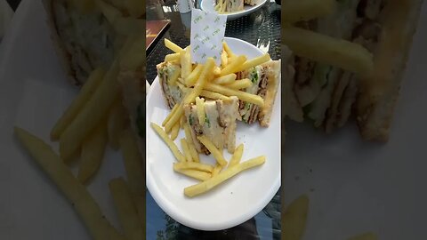 Massive Club Sandwich 😍😍😋😋