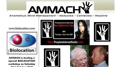 2015 FORENSIC DOWSING Workshop AMMACH ARCHIVES SERIES Oct 31 GC+NH: Amazing tool and research