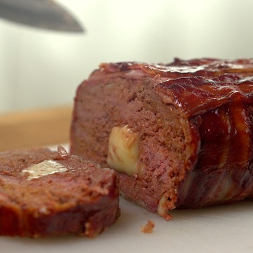 BBQ Stuffed Meatloaf