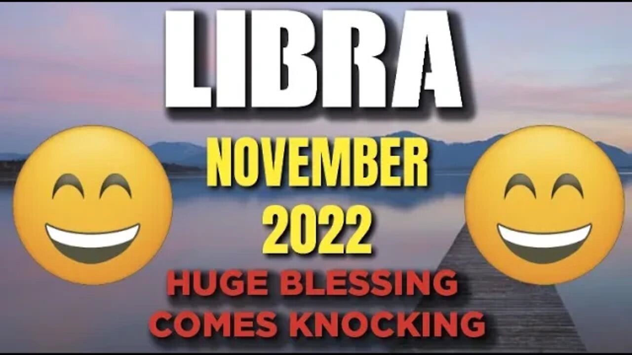 Libra ♎️ 🥳❣️Huge Blessing Comes Knocking! A Special Gift! 🥳❣️November 2022♎️