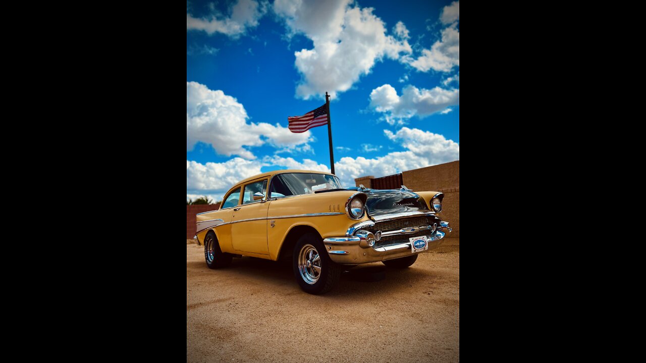 1957 Chevy Belair idle