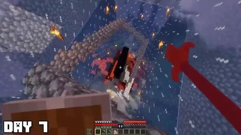 I = Survived = 100 Days as a DEVIL in Minecraft