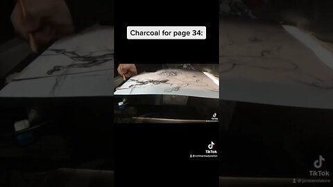 Charcoal for page 34