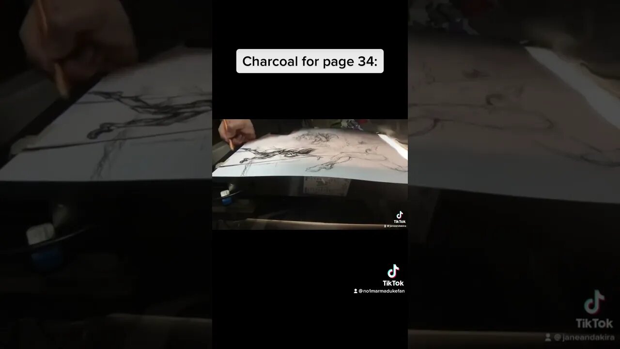 Charcoal for page 34