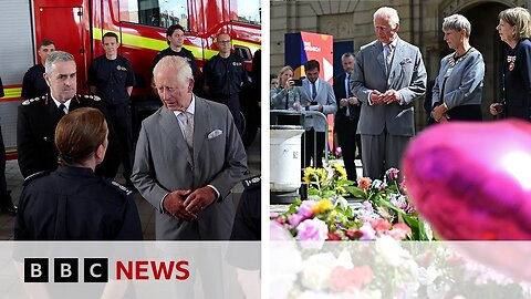 King Charles meets survivors of Southport knife attack | BBC News