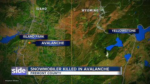 Snowmobiler killed in eastern Idaho avalanche