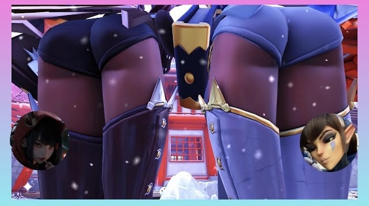 Pictures of Witch Mercy x Mage Mercy Big Bootys in Game W/​⁠ ​⁠@_Otsutsuki - Overwatch 2 (18+)