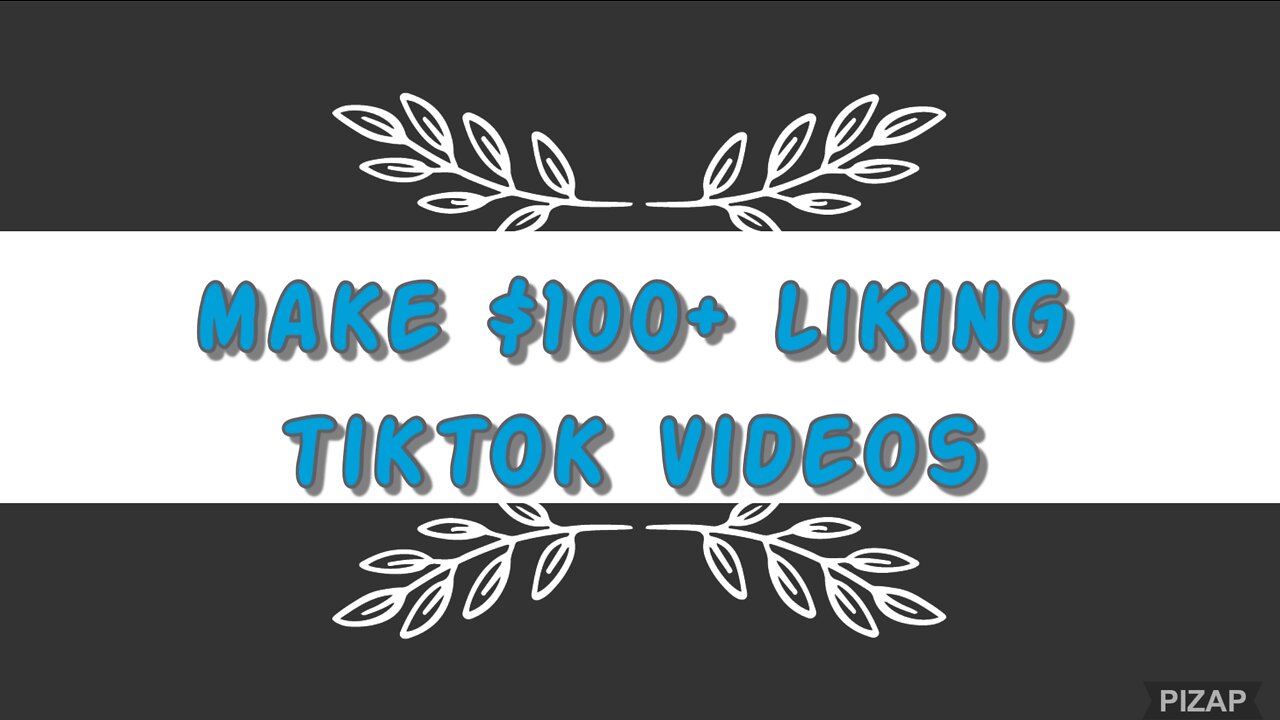 Get paid to like tiktok videos