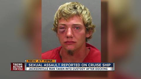 Florida man charged with sexually assaulting woman on Carnival Cruise ship