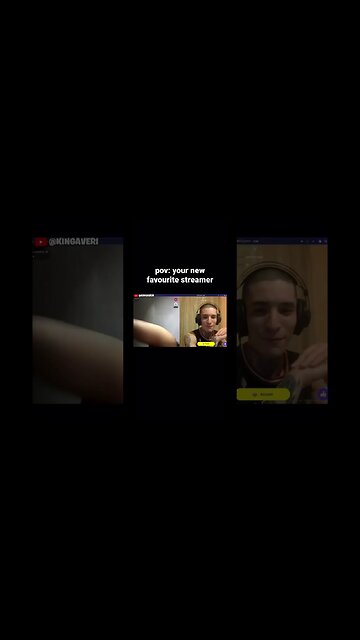 POV: your new favourite streamer #shorts