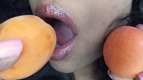 🫦💦 extreme Close Up Mouth Sounds | Closer Chewing