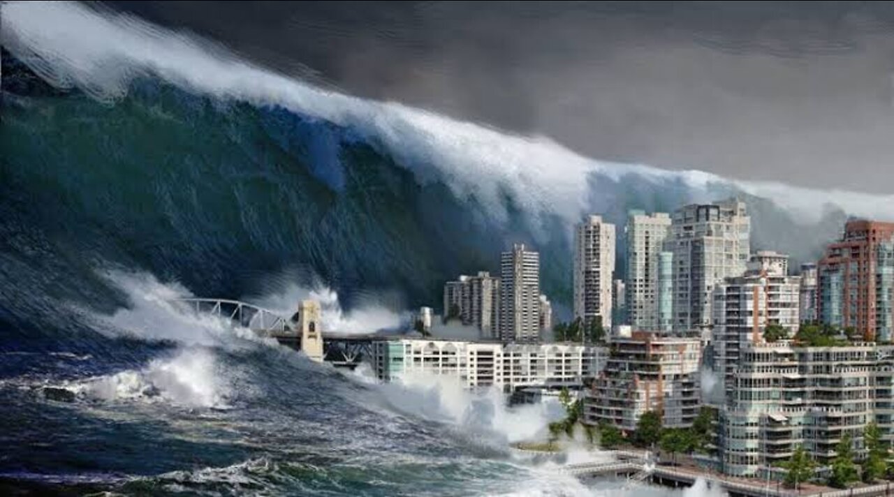 5 Biggest Tsunami Waves in History Ever Seen!!