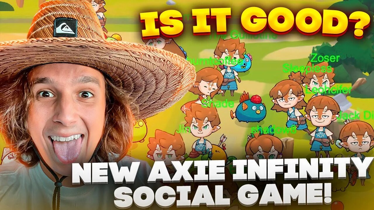 NEW AXIE MMO GAME! IS IT GOOD? MY HONEST OPINION