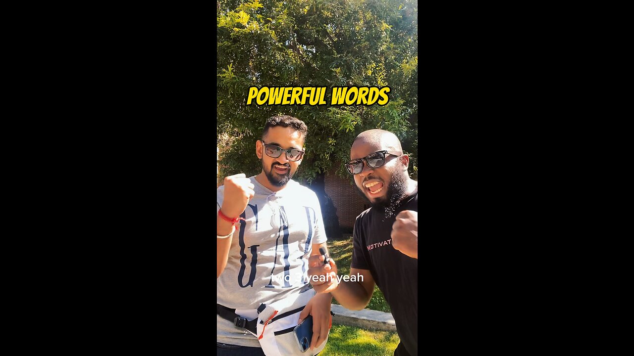 Powerful Words #dayodman #motivation #word #power #eeyayyahh