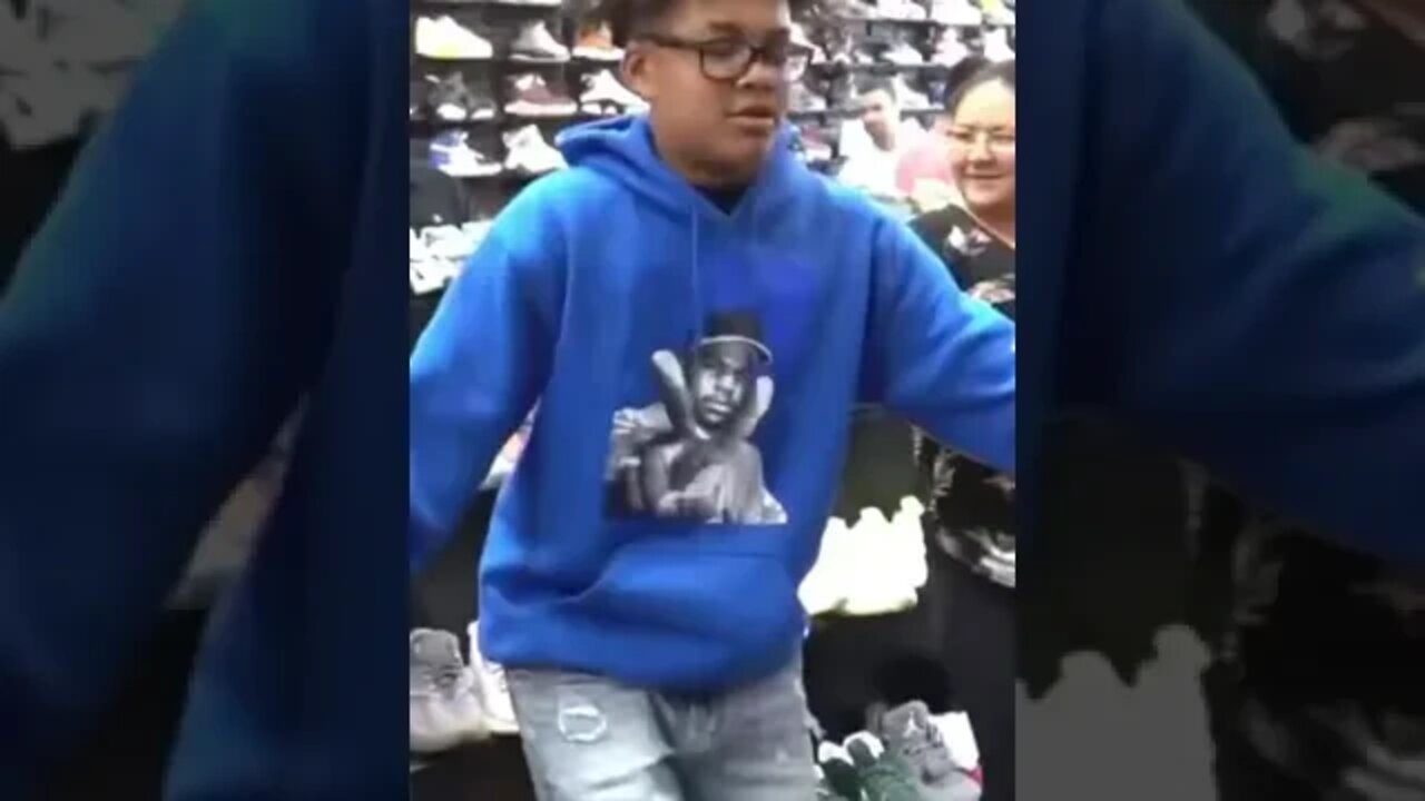 STAND ON ONE FOOT FOR 60 SECONDS FOR FREE SNEAKERS