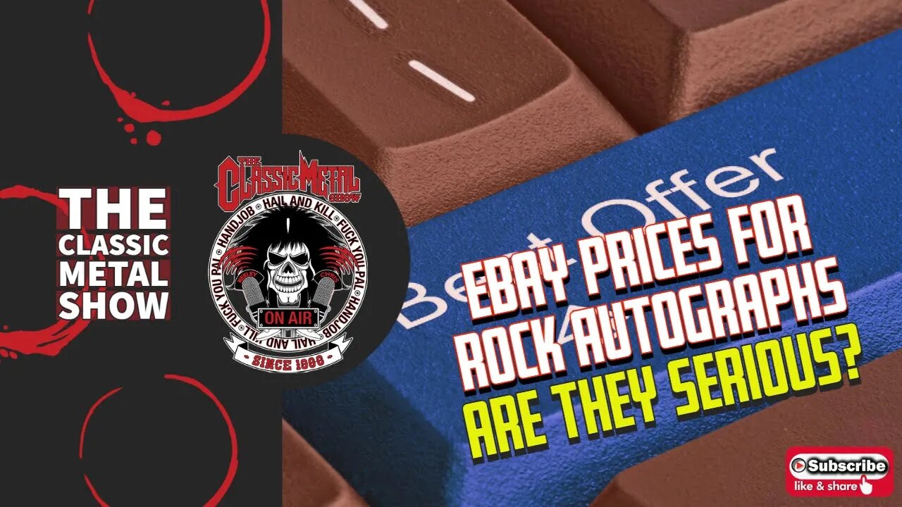 Highlight | Ebay Prices For Rock Autographs - Are They Serious?