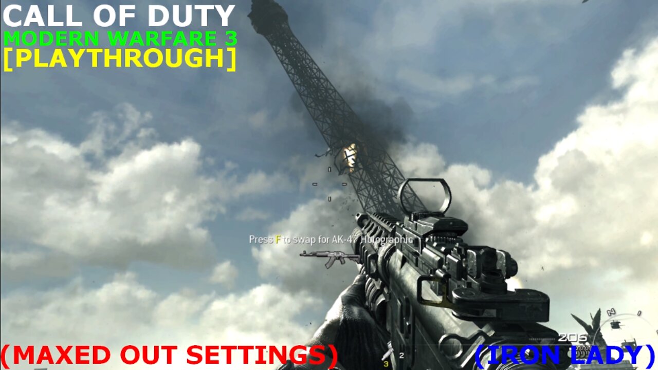 Iron Lady-Call Of Duty Modern Warfare 3[GEFORCE GTX1650][HDR1440P][2022PLAYTHROUGH][NO DEATHS]
