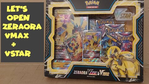 Zeraora VMax & VStar Box Opening!