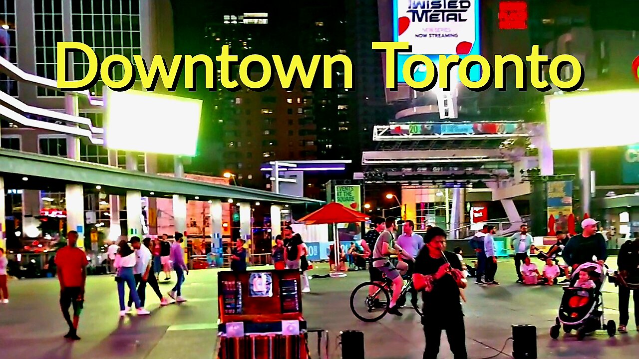 【4K】Lonely Shepherd Music from Downtown Toronto Canada 🇨🇦