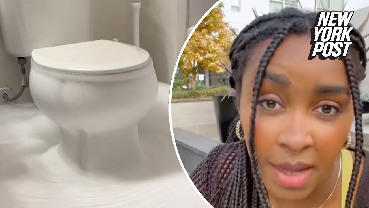 Mystery as toilet inundates woman's apartment with foam