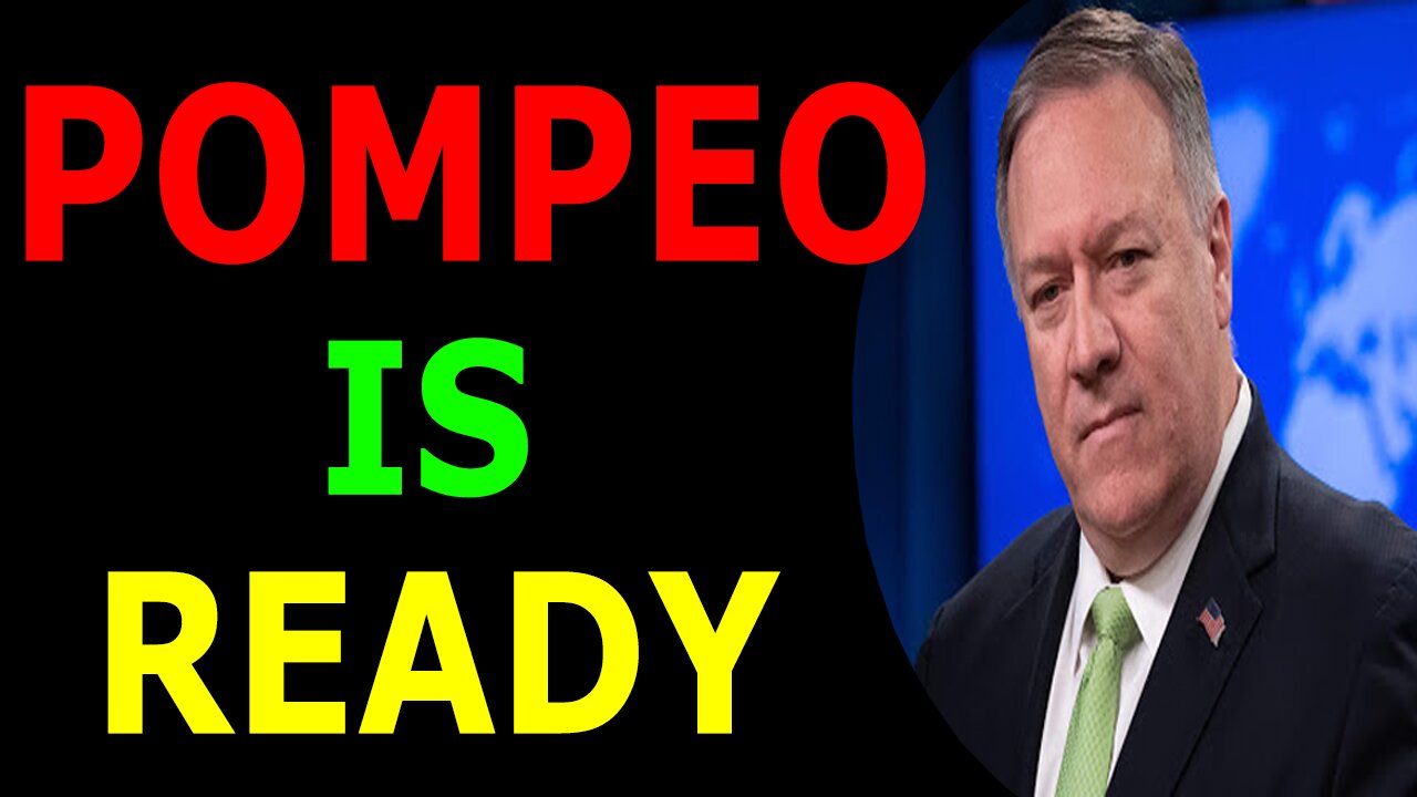 MIKE POMPEO WILL HELP TRUMP SAVE AMERICA!