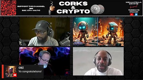 CORKS & CRYPTO LIVE EP.25 | NEW TIME 7PM CT | WHATS NEW 🍷