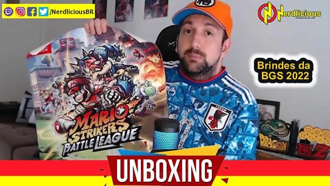 🎁 UNBOXING! Todos os BRINDES que ganhamos na BRASIL GAME SHOW 2022!