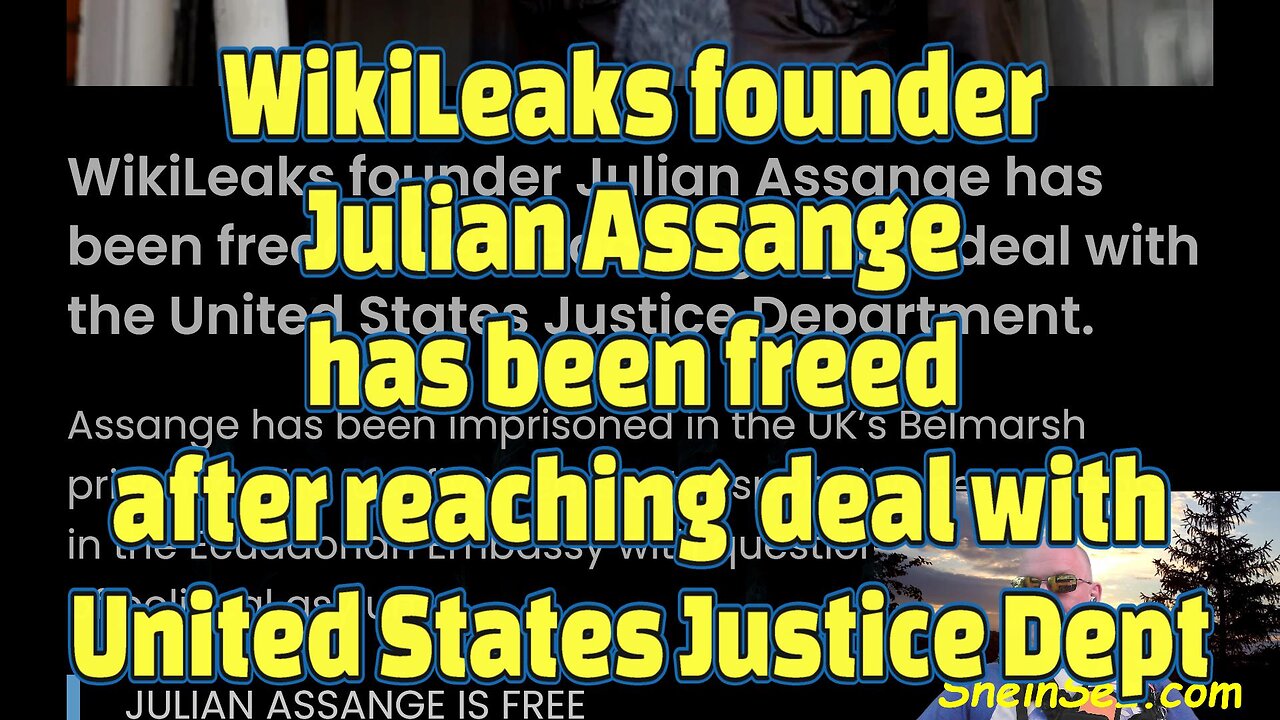 WikiLeaks founder Julian Assange freed after reaching deal with United States Justice Department-573