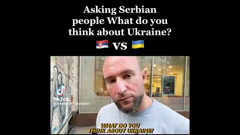 What Serbians think of Ukraine