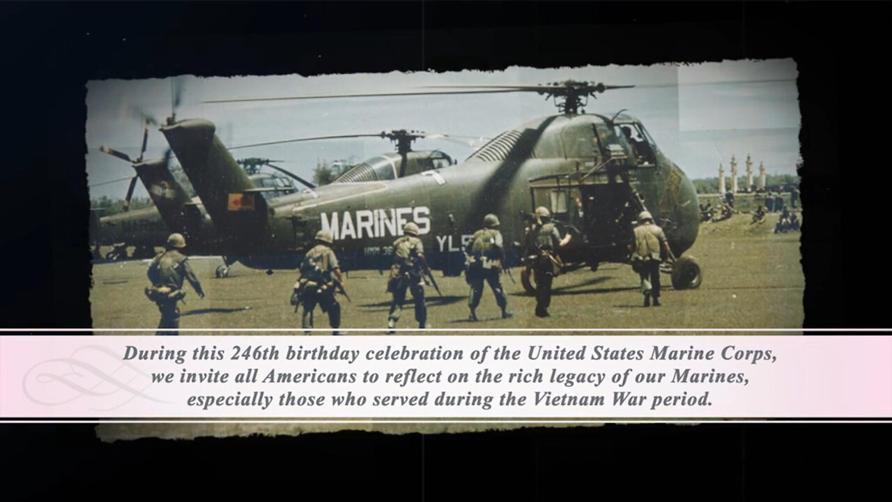 U.S. Marine Corps 246th Birthday Tribute