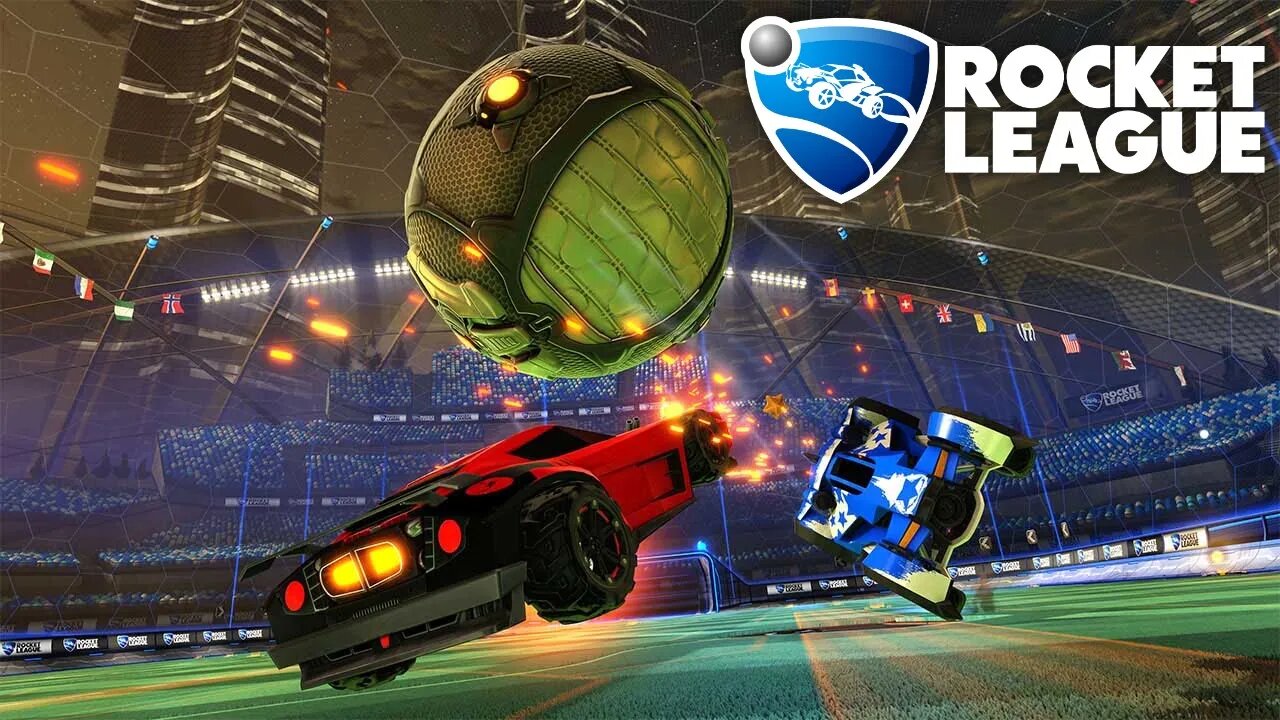 ROCKET LEAGUE - Gameplay com lag, servidor zoado e partida ganha a base do sufoco e maldito ouro