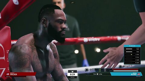 Undisputed Boxing Online Gameplay Deontay Wilder vs Riddick Bowe 3 - Risky Rich vs ruditierney