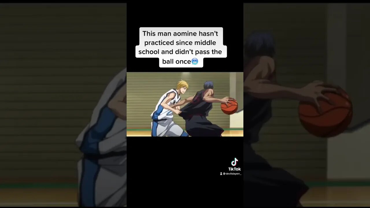 The Ace of the Generation of Miracles- Aomine Daiki🐐 #shorts #anime #aomine