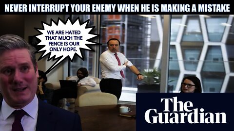 The Guardian Just Noticed The Weak Fence Sitting Labour Party Supports The Desperate Matt Hancock 🤣