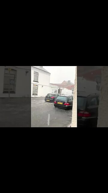 Heavy Rain Leicester UK #bharatsamgi #heavyrain #leicester