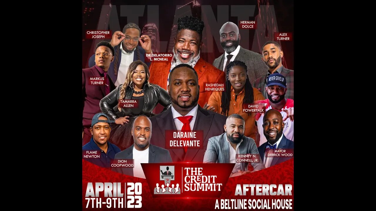 The Credit Summit | Apr 7-9th | Atlanta | Should be here!