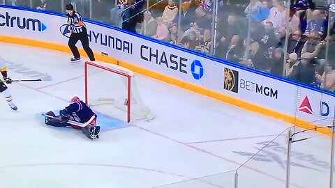 Rangers #31 Igor Shesterkin Big Glove Save on #71 Evgeni Malkin