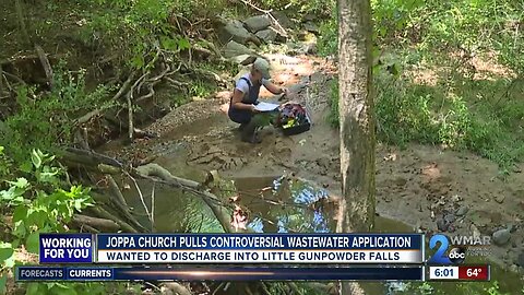 Joppa church pulls controversial wastewater application