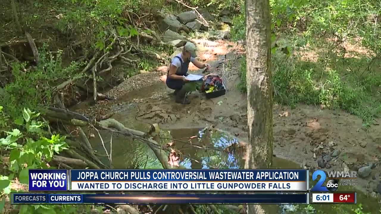 Joppa church pulls controversial wastewater application