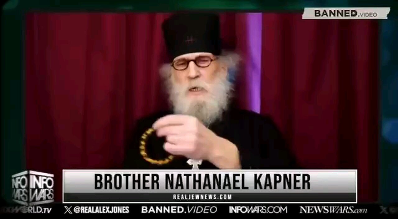 brother Nathaniel kapner on Alex Jones discussing Judaism