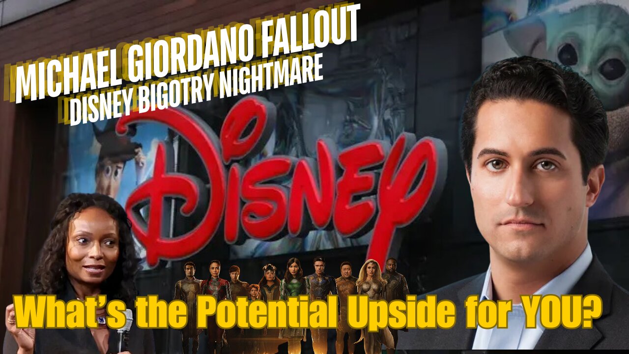 Michael Giordino Fallout -- Is there an Upside for YOU? Disney DEI disaster may be good news